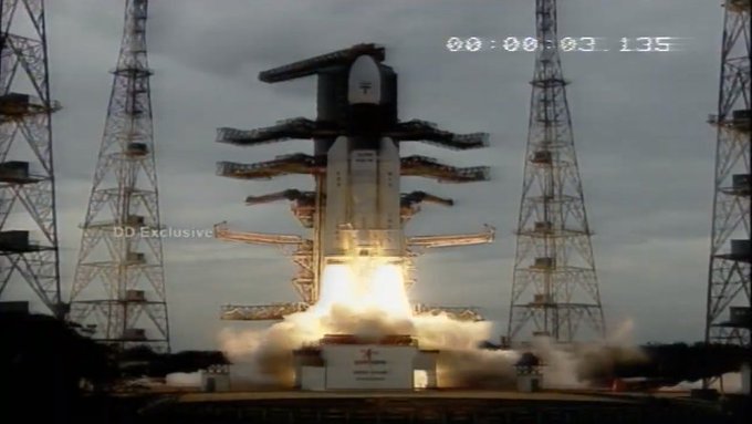 India successfully Launches Chandrayaan-2 Mission to Moon