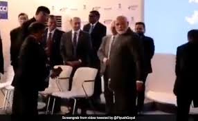 Modi opts for chair instead of sofa at photo-op, Piyush Goyal tweets the video