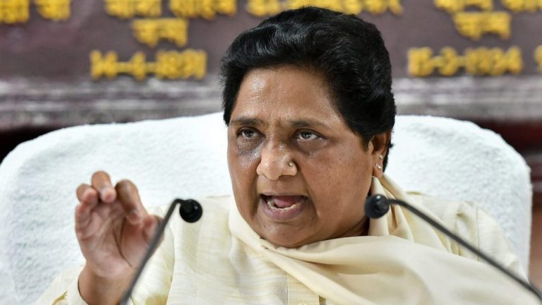 Mayawati alleges ‘jungle raj’ prevailing in UP