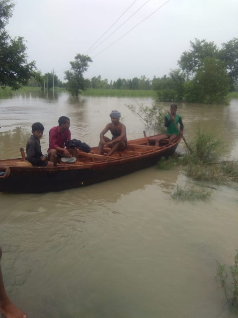 Several rivers flowing above danger mark in UP