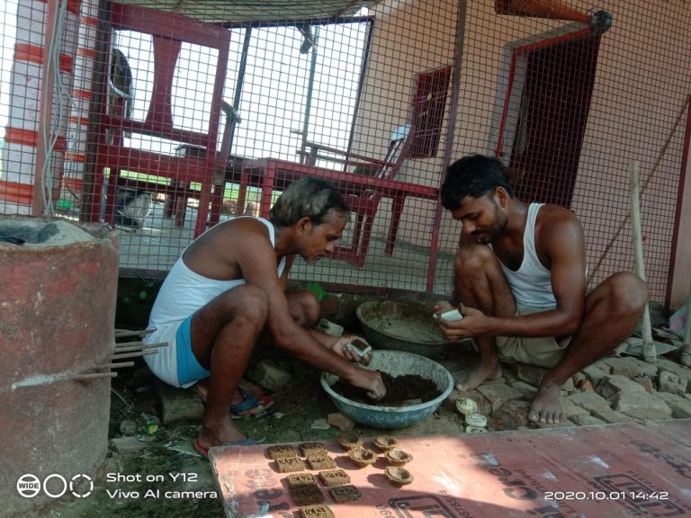 Over 50k diyas made of cow dung to illuminate banks of Ayodhya’s Saryu river and temples