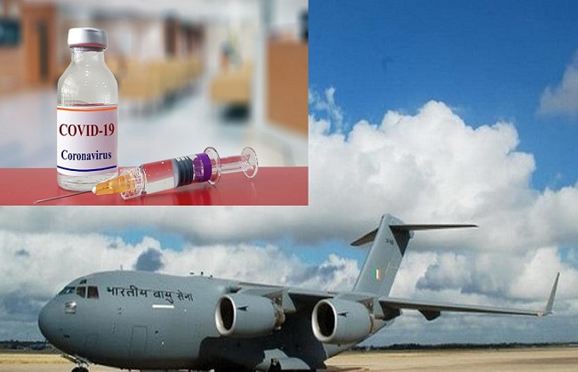 Indian Air Force to distribute Covid vaccines across the country