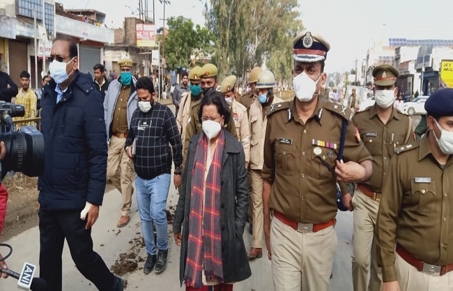 8-Hour Demonstration with 6  bodies calls off after assurance in Ghaziabad