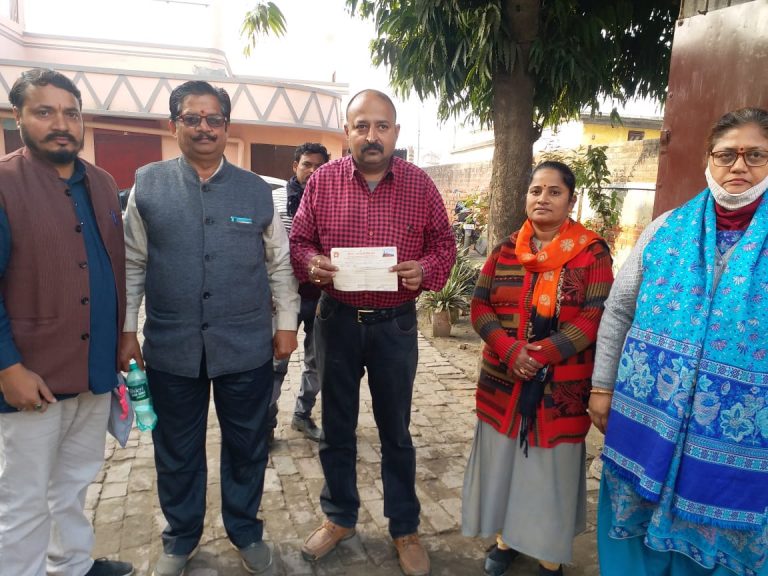 Budaun: Lawyer donates for Ram Mandir construction