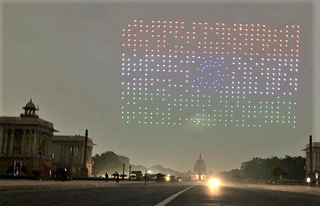 First time in Beating Retreat ceremony: Sky to be illuminated by 1,000 ‘Make in India’ drones