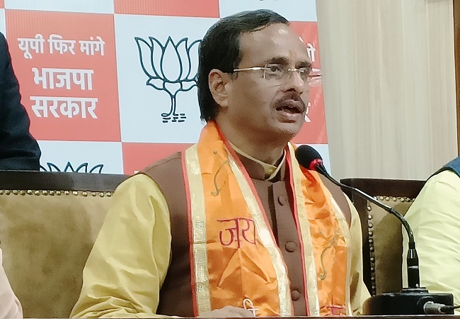 Ex-UP Dy CM Dinesh Sharma announced BJP’s Rajya Sabha candidate