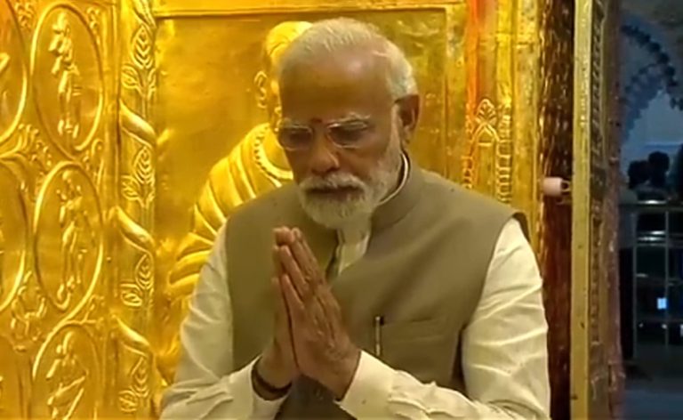 UP’s 7th phase polls (Varanasi): PM Modi holds massive roadshow, pays obeisance at Kashi Vishwanath temple