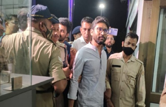 Assam Police arrests Congress supported MLA Jignesh Mevani from Gujarat