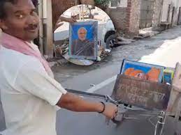 Mathura sanitation worker fired over PM-CM pics in garbage cart, reinstated after apology