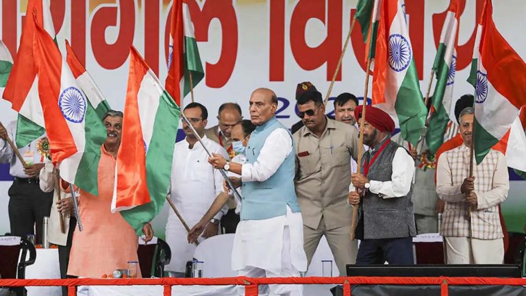 POK is an integral part of India: Rajnath Singh