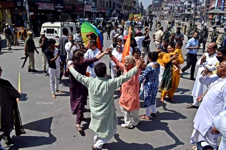 Kashmiri Pandits celebrate Janmashtami in J&K