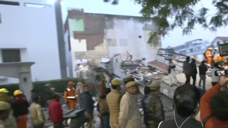 Lucknow bldg collapse: SP MLA’s son arrested