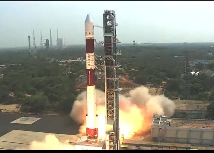 ISRO successfully launches two PSLVsatellites