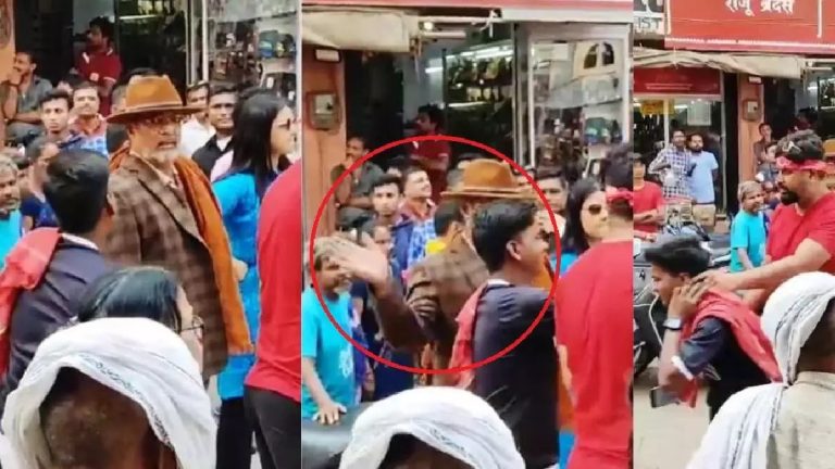 Angry Nana Patekar slaps a fan who came to take selfie, video goes viral