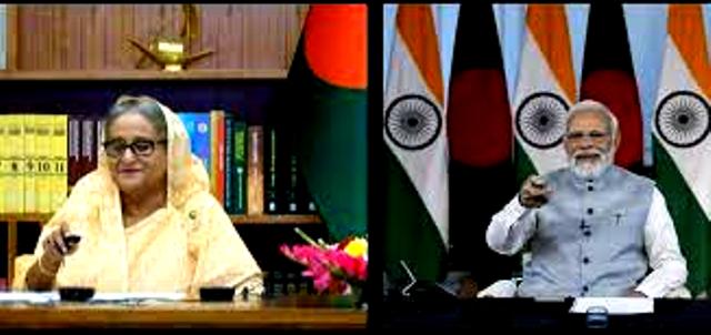 New chapter in India-Bangladesh relations: PM Modi, Hasina inaugurate 3 projects