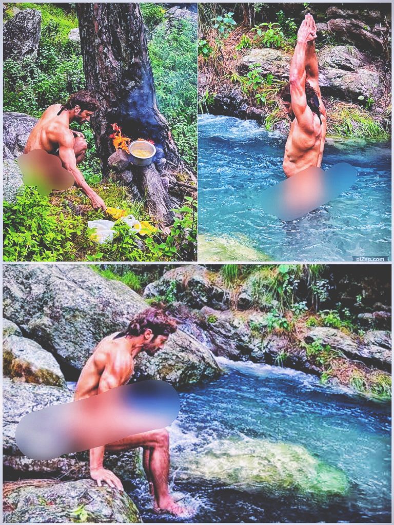 Bollywood actor Vidyut Jammwal goes nude in the Himalayan forest, attracts internet trolls