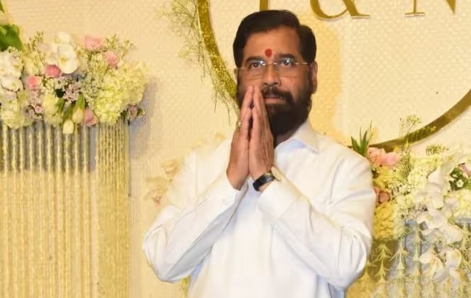 CM Eknath Shinde attends Ira Khan-Nupur Shikhare wedding reception