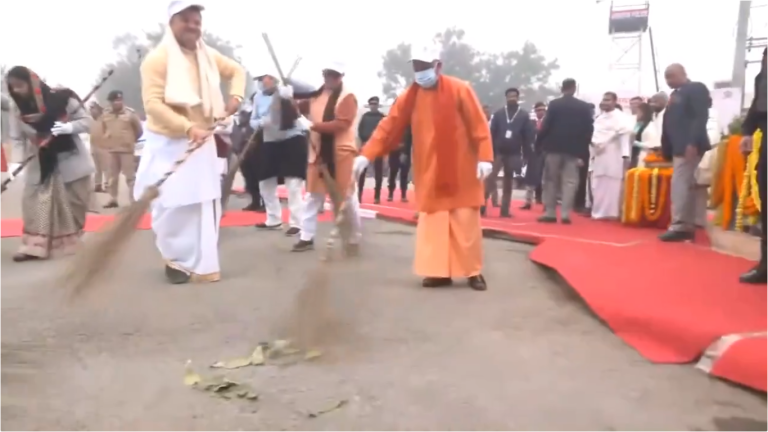 CM Yogi kicks off week-long cleanliness campaign from Ayodhya