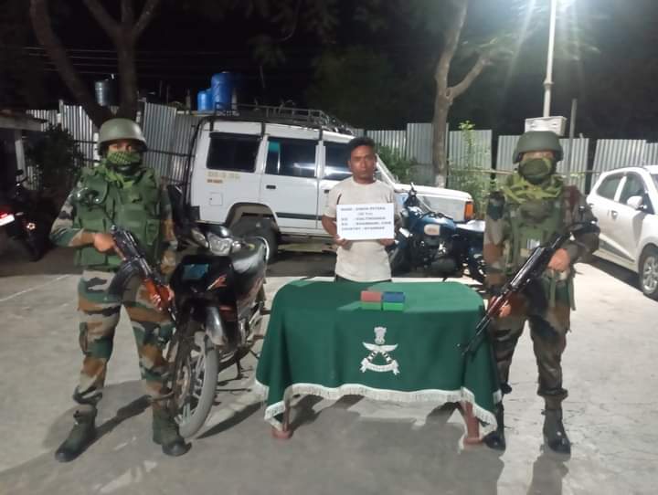 Assam Rifles arrests Myanmar national with heroin