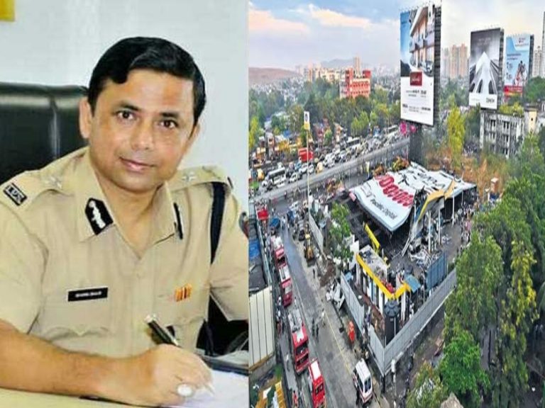 Maharashtra Additional DGP Quaiser Khalid suspended in Ghatkopar hoarding case