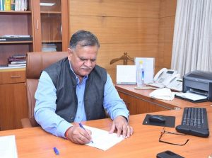 IAS Manoj Kumar Singh takes charge as new chief secretary of Uttar Pradesh