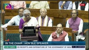 Budget Update: Sitharaman tables Union Budget 2024-25 in Parliament