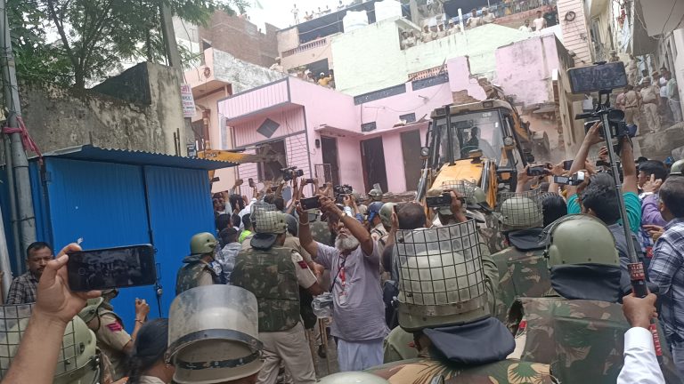 UP-Like bulldozer action in Rajasthan- demolishes house of accused student for stabbing a Hindu classmate in Udaipur, student’s condition critical