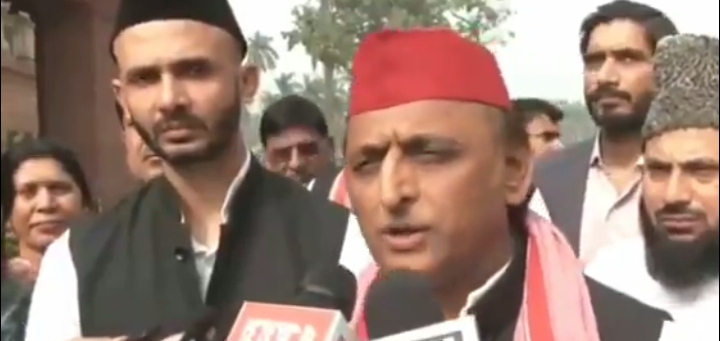 When MP Zia-ur-Rahman was not in Sambhal then how is his name in the FIR – Akhilesh Yadav