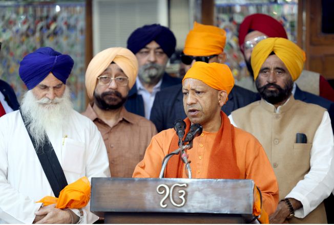 Guru Tegh Bahadur protected Sanatan from foreign invaders: Yogi Adityanath