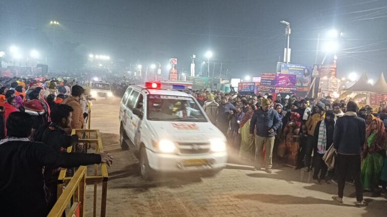 30 devotees died in Maha Kumbh stampede: Mela administration, 50 ambulances with injured run min by min through “green corridor” created at Mela area, informs nodal medical officer