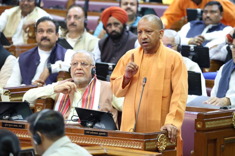 Budget session: Uttar Pradesh’s law and order has become a precedent for the country and the world, says CM Yogi at UP Assembly