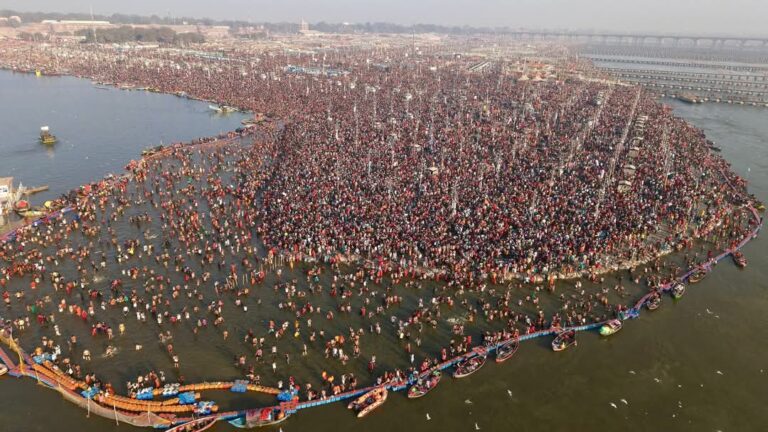 Maha Kumbh: India’s 50% Hindu population take holy dip in Sangam: Report