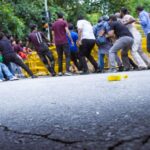 CJP violent protest